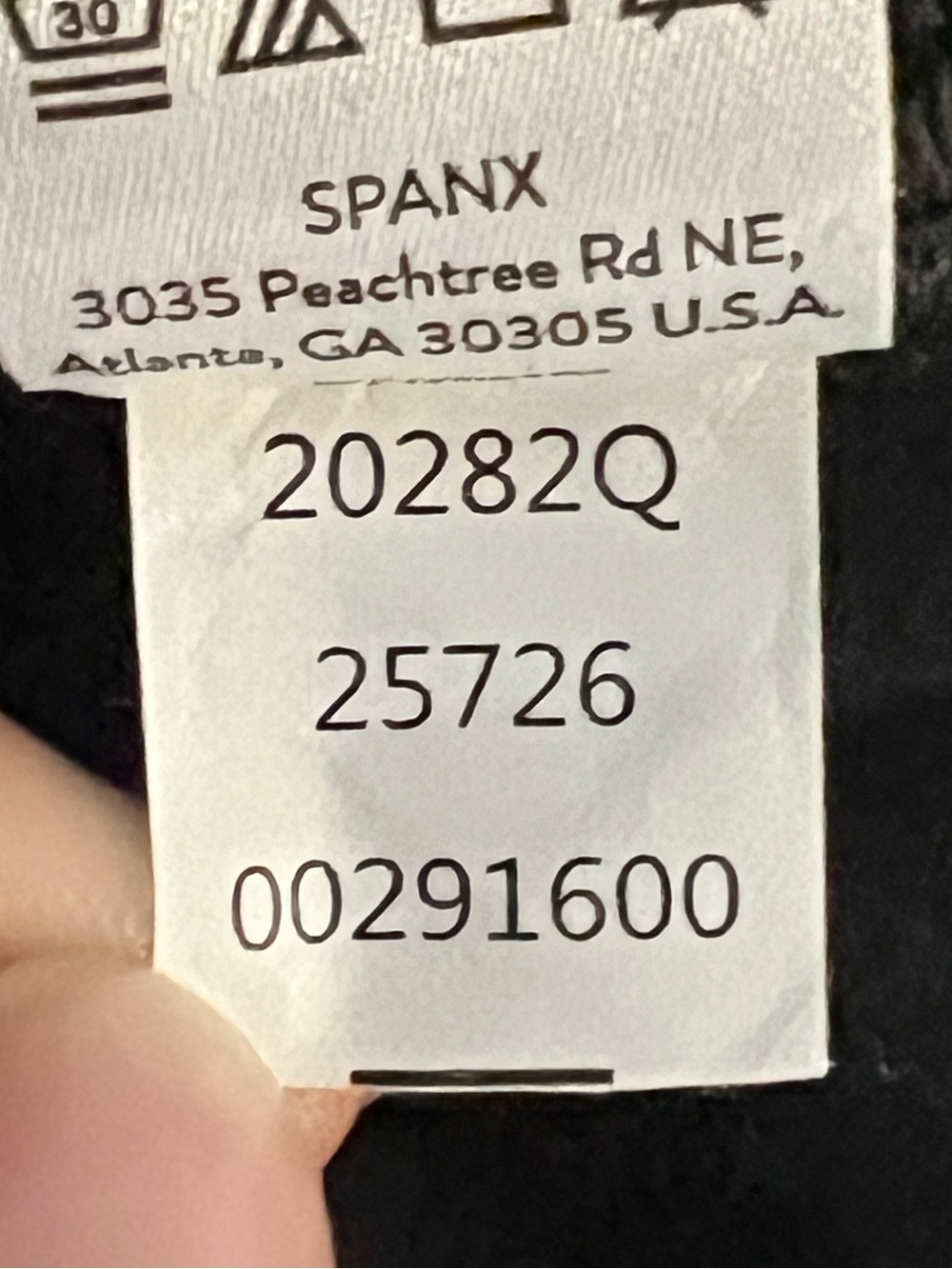 Spanx Faux Leather Like Ankle Skinny Pant 20282Q Black Petite XS High Rise - Picture 8 of 8